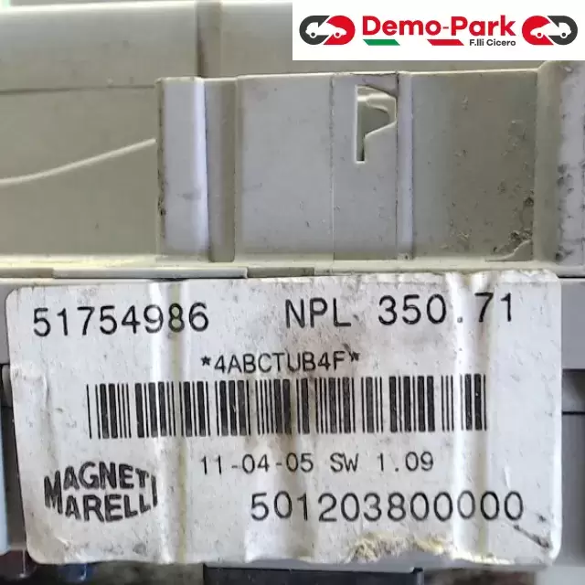 BODY COMPUTER  Lancia MUSA I SERIE 51754986  2