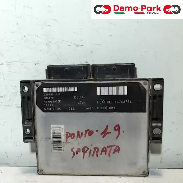 CENTRALINA MOTORE DOBLO STRADA PUNTO Fiat PUNTO 1.9 D ASPIRATO 46763751 0