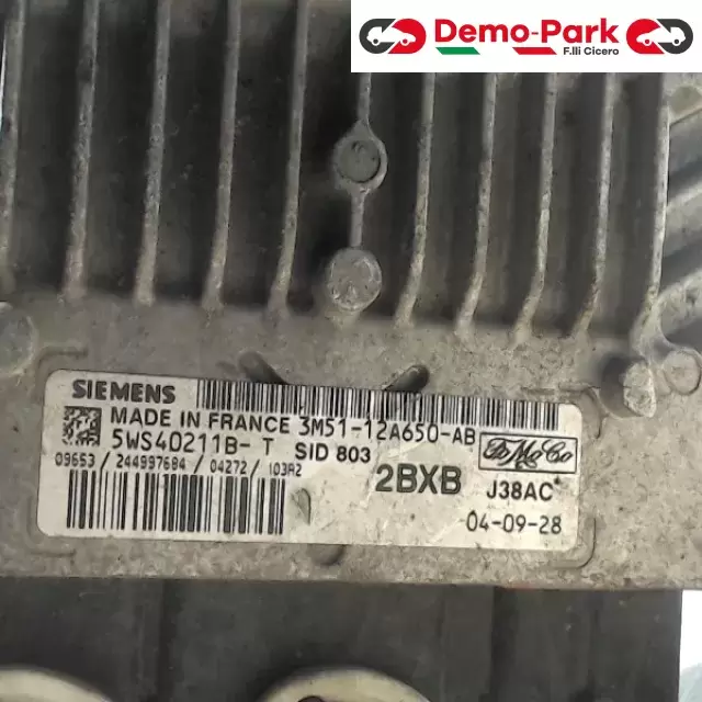 CENTRALINA MOTORE FORD CMAX Ford CMAX 2.0 TDCI 3M51-12A650-AB 1