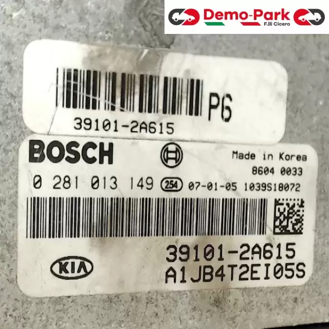 CENTRALINA MOTORE KIA RIO  Kia RIO 2.0 CRDI 0281013149 1