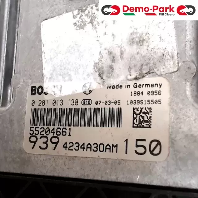 CENTRALINA MOTORE ALFA ROMEO 159 Alfa Romeo 159 - 1.9 Mjet 4234A30AM 1