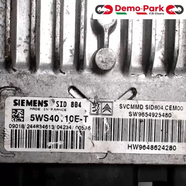 CENTRALINA MOTORE CITROEN C3 CitroЁn C3  1.4 HDI 5WS40110E-T 1