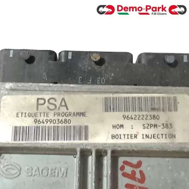 CENTRALINA MOTORE CITROEN C3 CitroЁn C3 PLURIEL - 1.4 9642222380 1