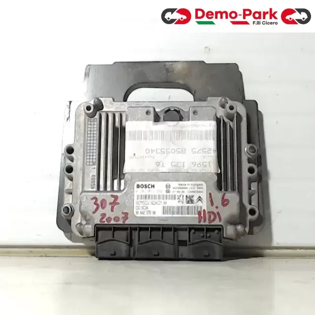 CENTRALINA MOTORE PEUGEOT 307 Peugeot 307 - 1.6 HDI 0281013332 0