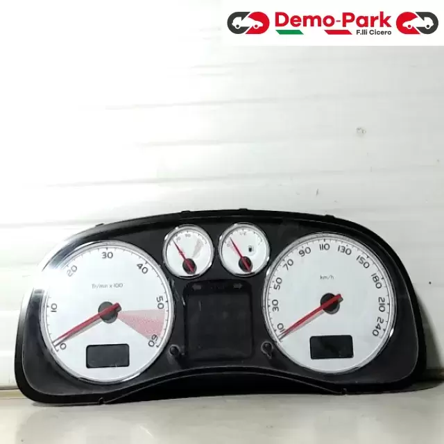 QUADRO STRUMENTI PEUGEOT 307 SAGEM Peugeot 307 - 1.6 HDI P9661323180E01 0