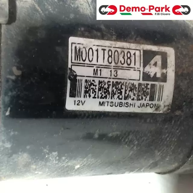 MOTORINO D'AVVIAMENTO PEUGEOT 307 Peugeot 307 2.0 HDI SW M001T80381 2