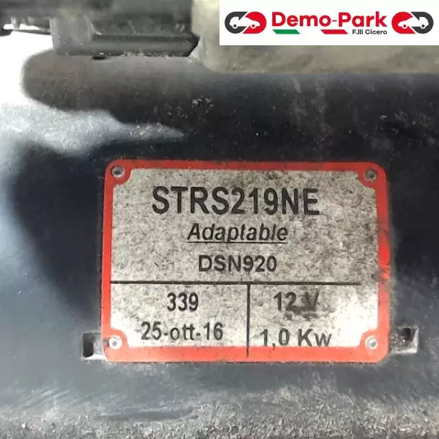 MOTORINO D'AVVIAMENTO TOYOTA COROLLA Toyota COROLLA 1.6 DSN920 2