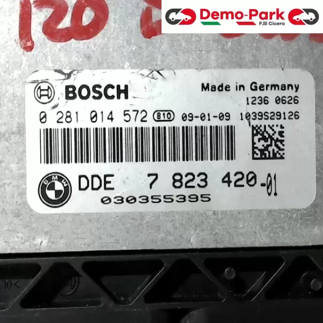CENTRALINA MOTORE BMW SERIE 1  Bmw SERIE I 120 D 0281014572 1