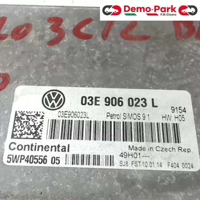 CENTRALINA MOTORE VW POLO  Volkswagen POLO - 1.1 03E906023L 1