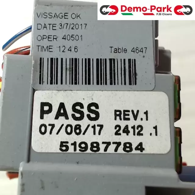 CENTRALINA PORTA FUSIBILI FIAT PANDA Fiat PANDA - 1.2 51987784 2