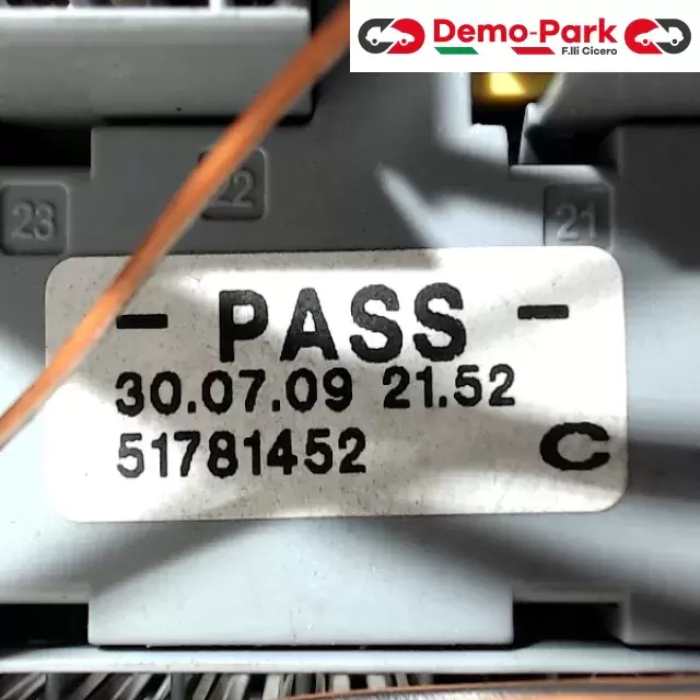 BODY COMPUTER LANCIA DELTA Lancia DELTA 1.6 MJT 51781452 1