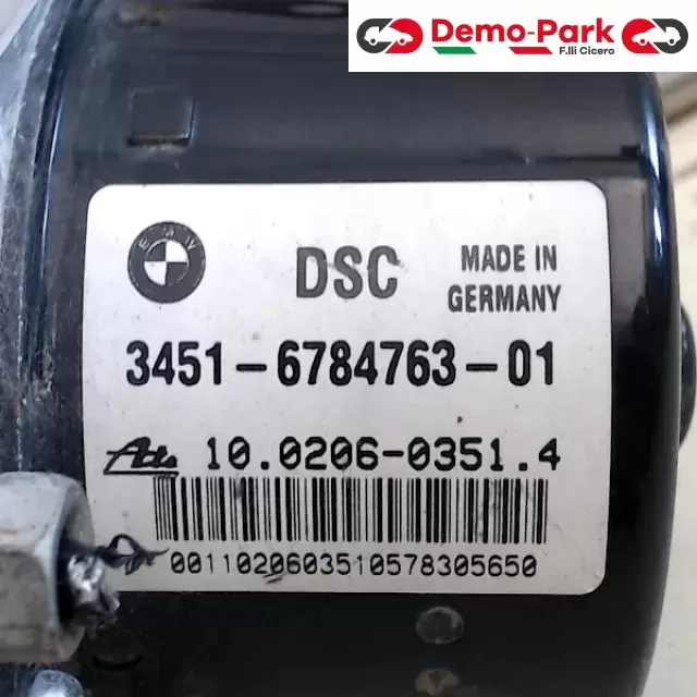 ABS DSC BMW SERIE 1 E87 Bmw SERIE 1 E87 3452 6784764-01 1