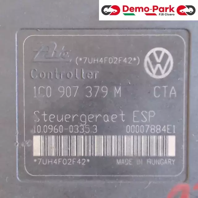 GRUPPO ABS VW NEW BEETLE Volkswagen NEW BEETLE 1C0 907 379 M 1