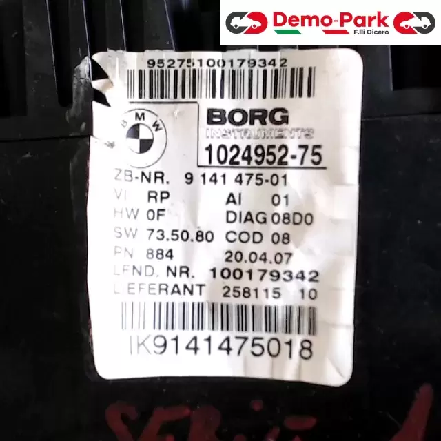 QUADRO BMW SERIE 1 E87 Bmw SERIE 1 E87 IK9141475018 2