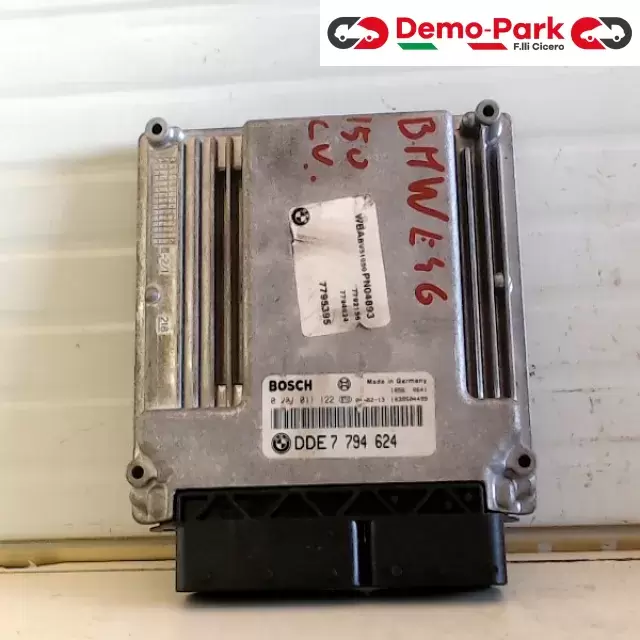 CENTRALINA MOTORE BMW E46 150 CV Bmw 320 - E46 150CV DDE 7 794 624 0