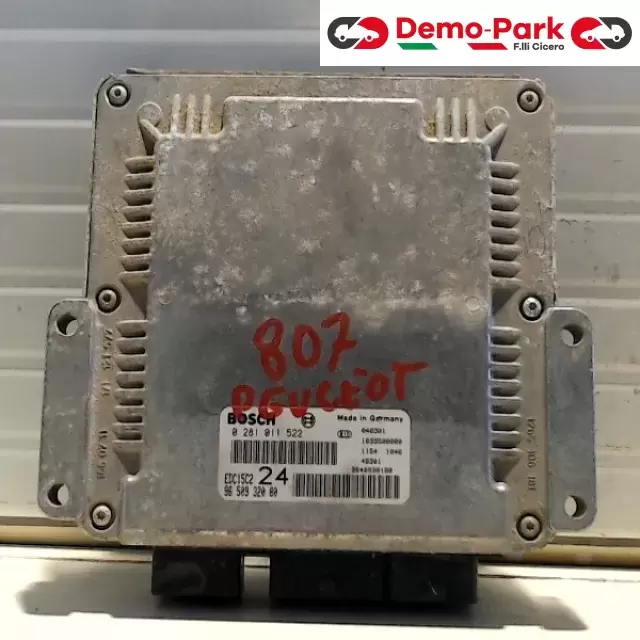 CENTRALINA MOTORE PEUGEOT 807 Peugeot 807 - 2.2 HDI 96 509 320 80 0