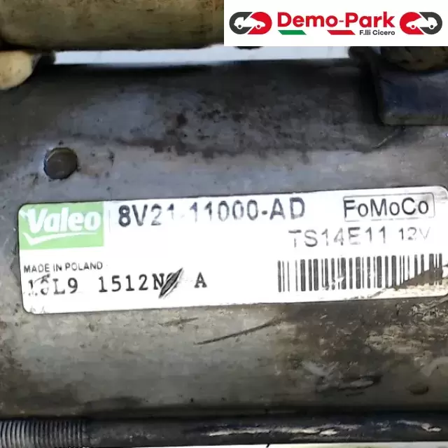 MOTORINO D'AVVIAMENTO FORD FIESTA Ford FIESTA  1.4 HDI 8V21-11000-AD 2