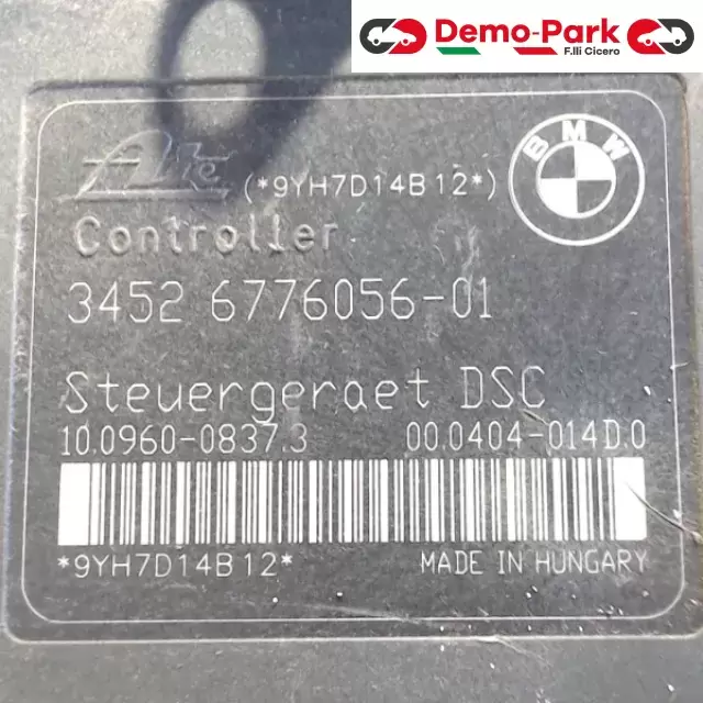 GRUPPO ABS BMW SERIE 1 E87 Bmw SERIE 1 E87 3452 6776056-01 1
