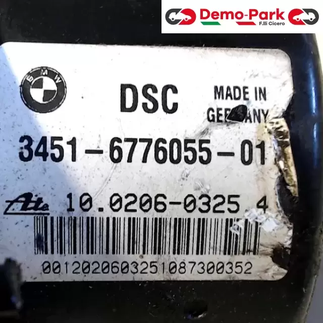 GRUPPO ABS BMW SERIE 1 E87 Bmw SERIE 1 E87 3452 6776056-01 2