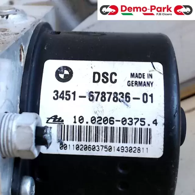 GRUPPO ABS BMW SERIE 1 E87 Bmw SERIE 1 E87 6 787 837 / 3451-6787836-01 2