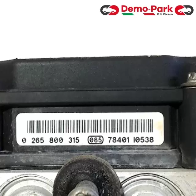 GRUPPO ABS FIAT PUNTO 3°SERIE 1.3 MTJ Fiat PUNTO 3° SERIE 1.3 MULTIJET 0 265 800 315 1