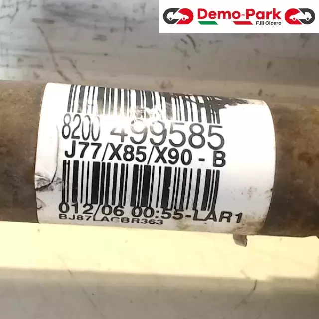 SEMIASSE SX RENAULT CLIO 1.5 DCI Renault CLIO  1.5 DCI 8200499585 1