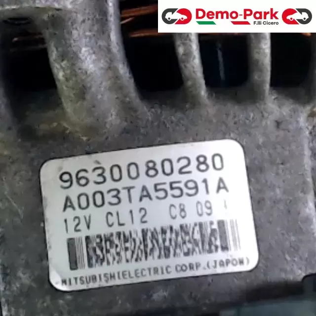 ALTERNATORE CITROEN XSARA 1.9 TD 120A CitroЁn XSARA - 1.9 TD 9630080280 4