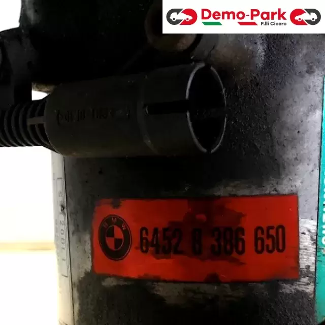 COMPRESSORE A/C BMW 320 D 1236 CV Bmw 320 - E46 136CV 6452 8 386 650 3