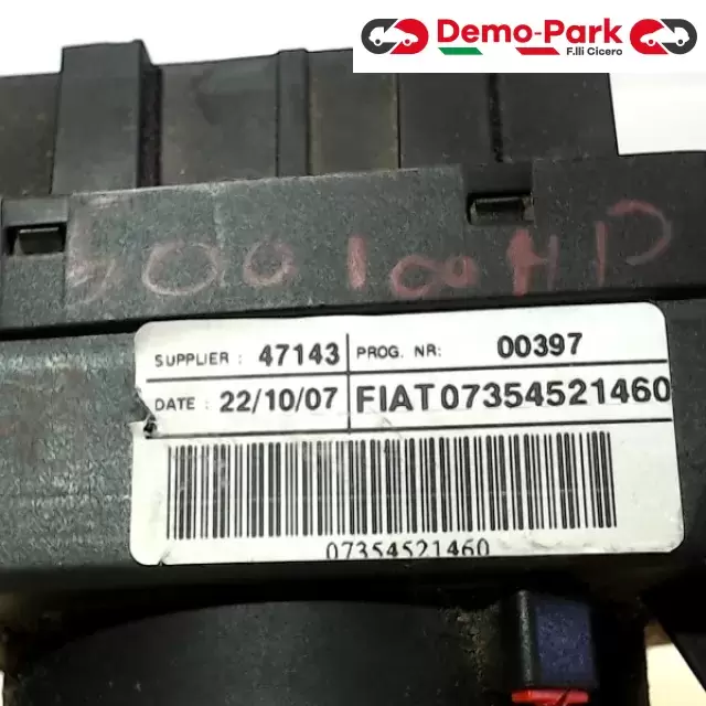 CAMBIO LUCE FIAT 500 100HP Fiat 500 1.4 07354521460 1