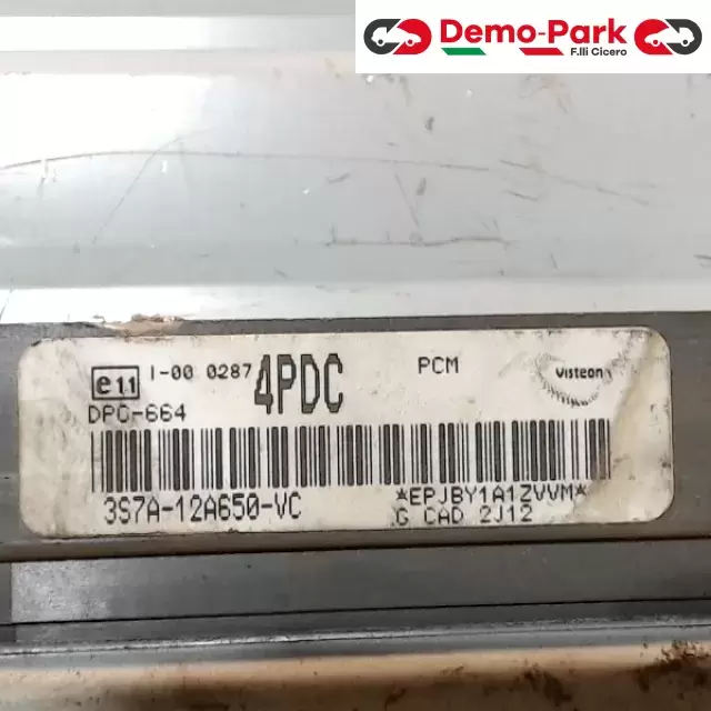 CENTRALINA MOTORE Ford MONDEO III SERIE 2.0 D 3S7A12A650VC 1
