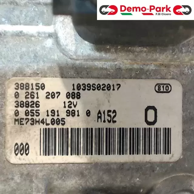 CENTRALINA LANCIA YPSILON Lancia YPSILON - 1.2 16v 1039S02017 1