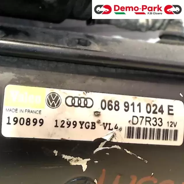 MOTORINO D'AVVIAMENTO Volkswagen PASSAT - 1.9 TDI 068 911 024 E 3