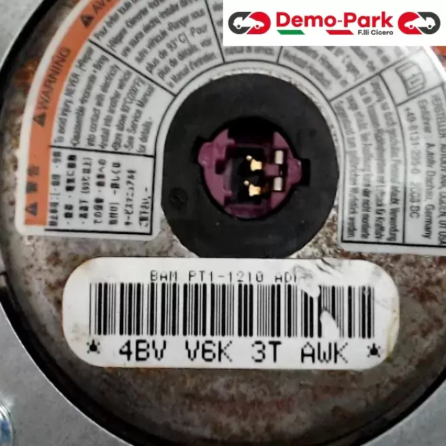 AIRBAG VOLANTE Peugeot 207 96857294ZD 2