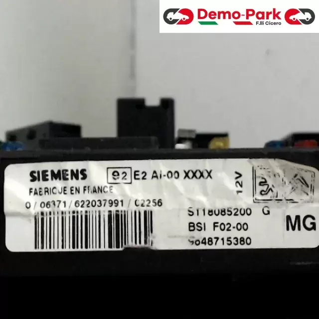 BODY COMPUTER CitroЁn C3 - 1.4 HDI S118085200 1