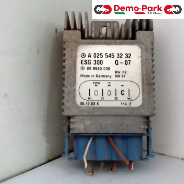 CENTRALINA VENTOLE RADIATORE Mercedes-benz CLASSE E - 320 CDI A 025 545 32 32 0