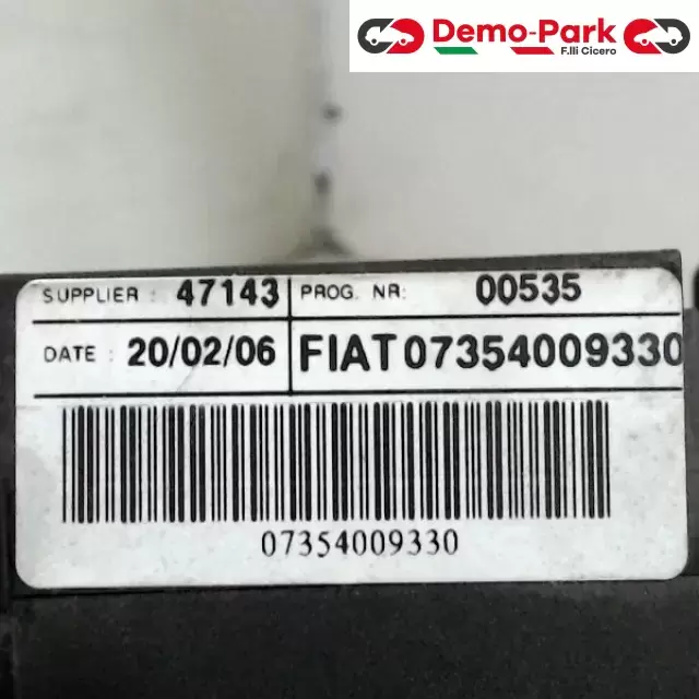 CAMBIO LUCE Fiat IDEA 07354009330 2
