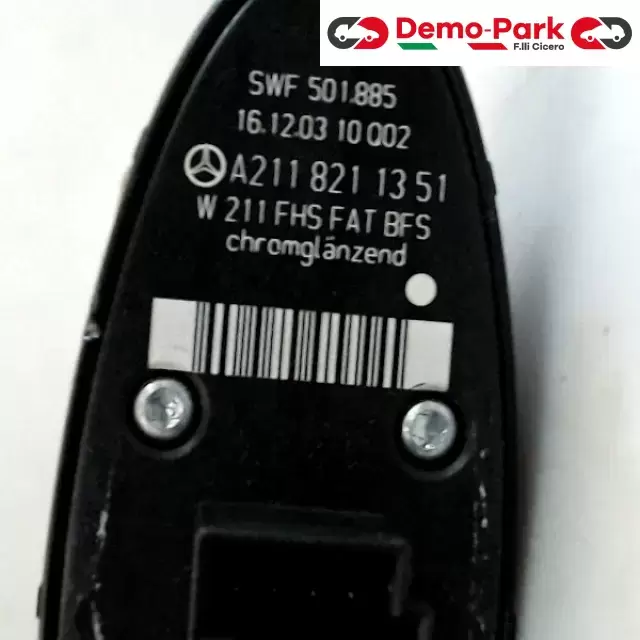 PULSANTE ALZAVETRO ANT. DX Mercedes-benz CLASSE E A 211 821 13 51 1