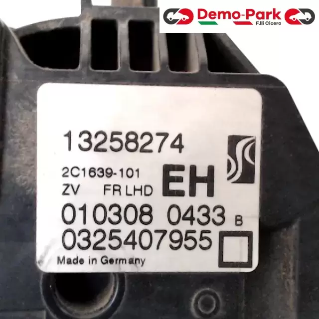 SERRATURA DX 3PORTE Opel CORSA D 13258274 2
