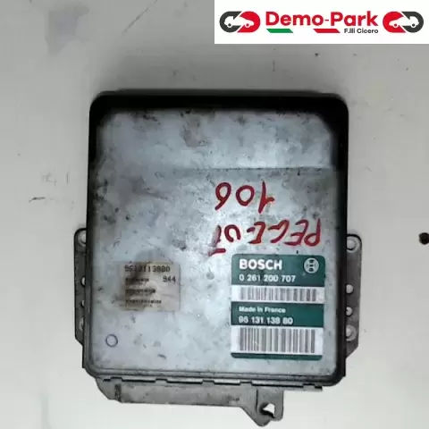 CENTRALINA MOTORE Peugeot 106 BOSCH 0 261 200 707     96 131 138 80 0