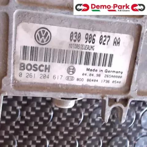 CENTRALINA MOTORE Volkswagen POLO 6N1 - 1.4 BOSCH 0 261 204 617  030 906 027 AA 0