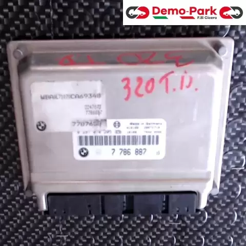 CENTRALINA MOTORE Bmw 320 D E46 BOSCH 0 281 010 205    7 786 887  0