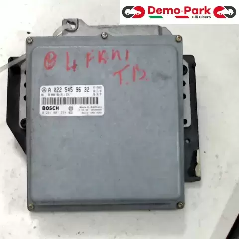 CENTRALINA MOTORE + ASR Mercedes-benz CLASSE E - 250 TD BOSCH 0 281 001 714     A 022 545 96 32 0