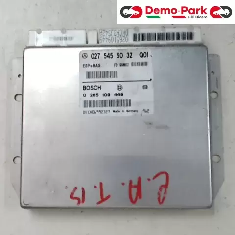 CENTRALINA ESP+BAS Mercedes-benz Classe A - CDI  0