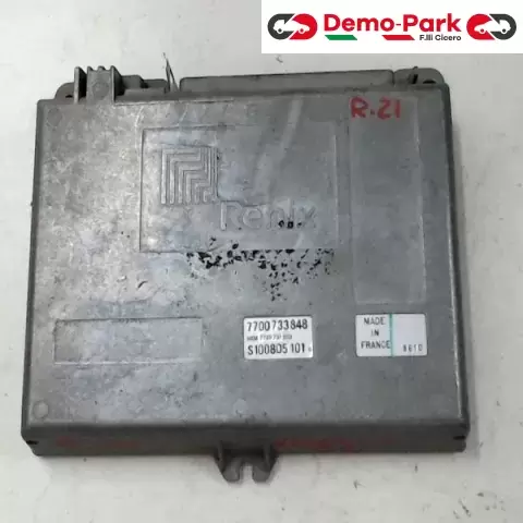 CENTRALINA MOTORE Renault 21 RENIX  S1008D5101 B     HOM7700731803 0