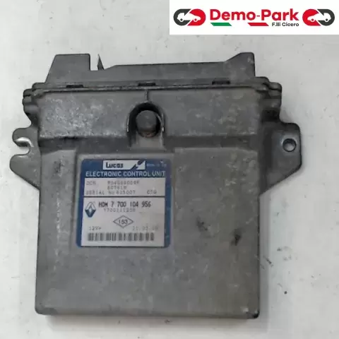 CENTRALINA MOTORE Renault CLIO - 1.9 D LUCAS DCN R04080009F   80761H   HOM 7 700 104 956 0