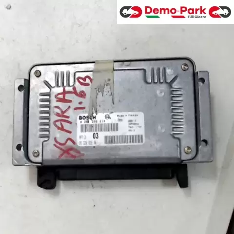 CENTRALINA MOTORE CitroЁn XSARA - 1.6 BOSCH 0 261 206 214   MP7.2   96 326 938 80 0