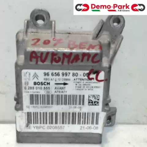 CENTRALINA COMANDO AIRBAG Peugeot 207 96 656 997 80 0