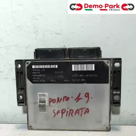 CENTRALINA MOTORE DOBLO STRADA PUNTO Fiat PUNTO 1.9 D ASPIRATO 46763751 0