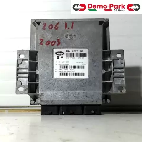 CENTRALINA MOTORE PEUGEOT 206 Peugeot 206 - 1.1 9645989480 0