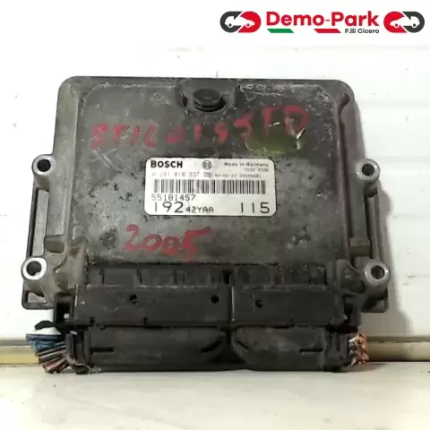 CENTRALINA MOTORE FIAT STILO  Fiat STILO - 1.9 JTD 55181457 0